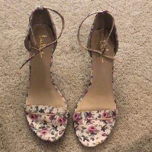 Floral heels